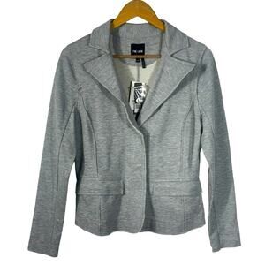 NEW NIC+ZOE Grey Sweater Blazer Size XS